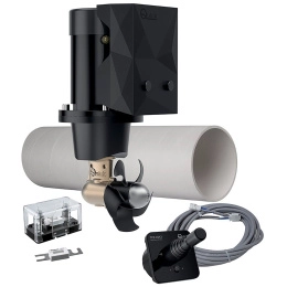 Комплект подруливающего устройства Quick 2.2кВт, 40кГс, 12В, 140мм с туннелем, кабелем и джойстиком